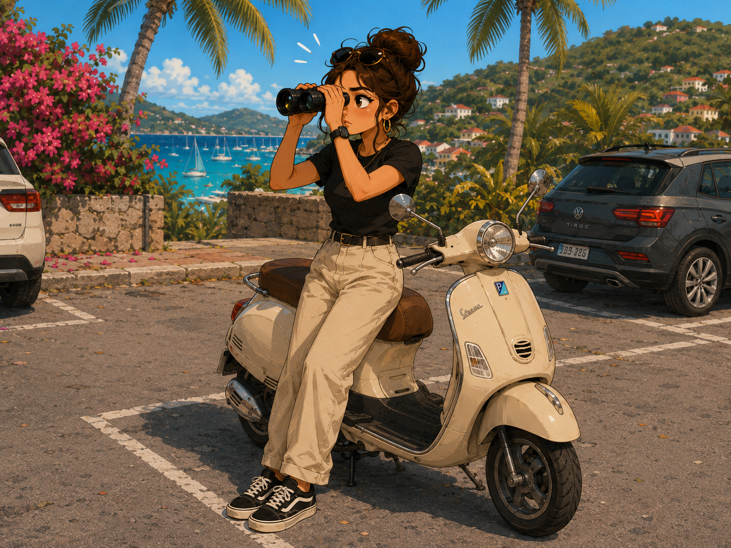 Illustration : Arrivée