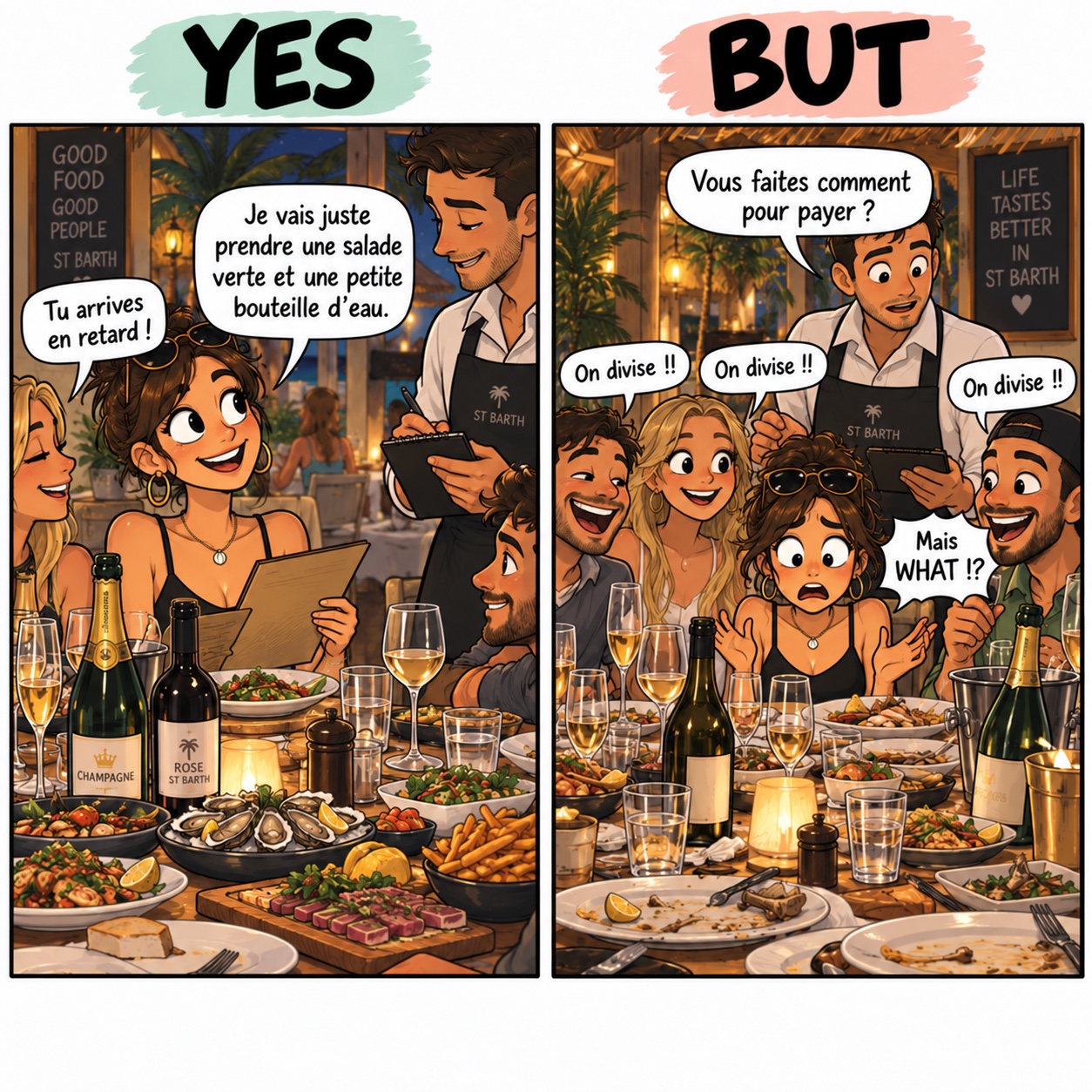 La petite salade… divisée en grande addition