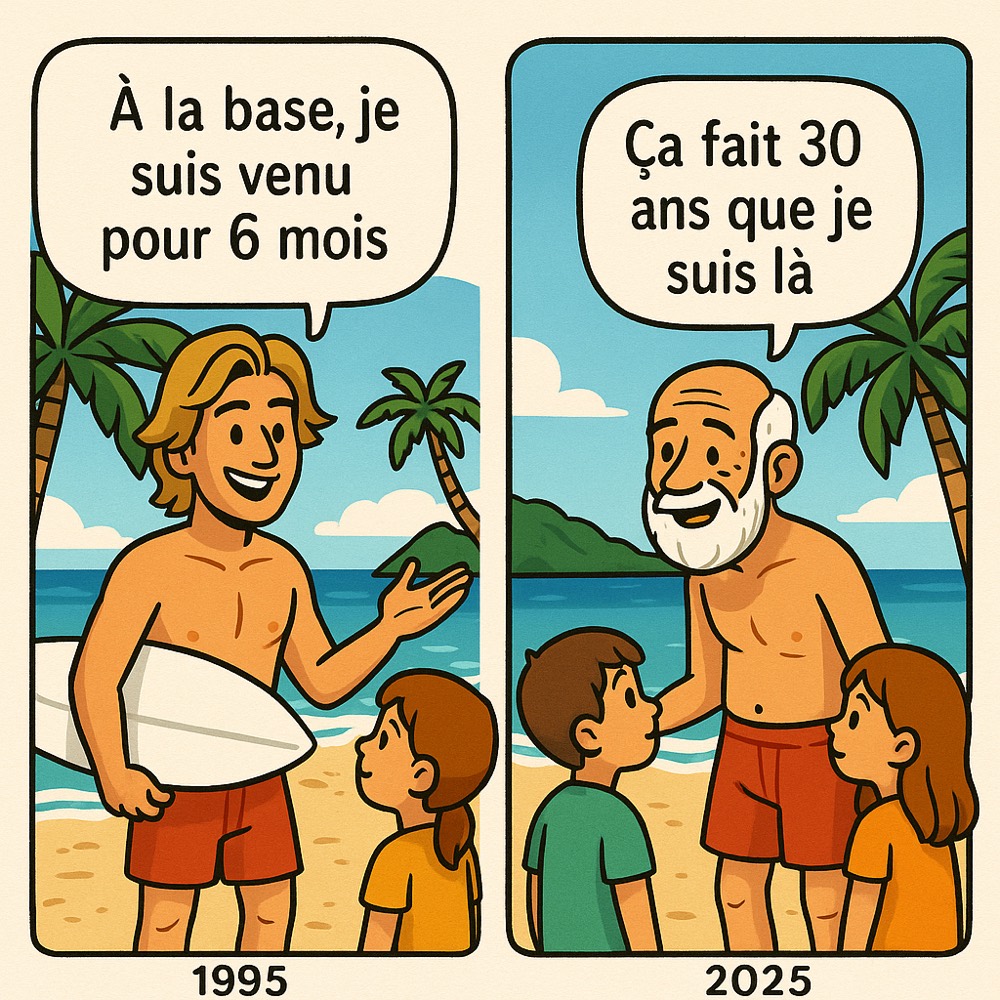 “Je venais pour 6 mois…”