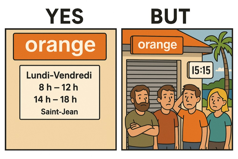 Horaires affichés ≠ horaires réels