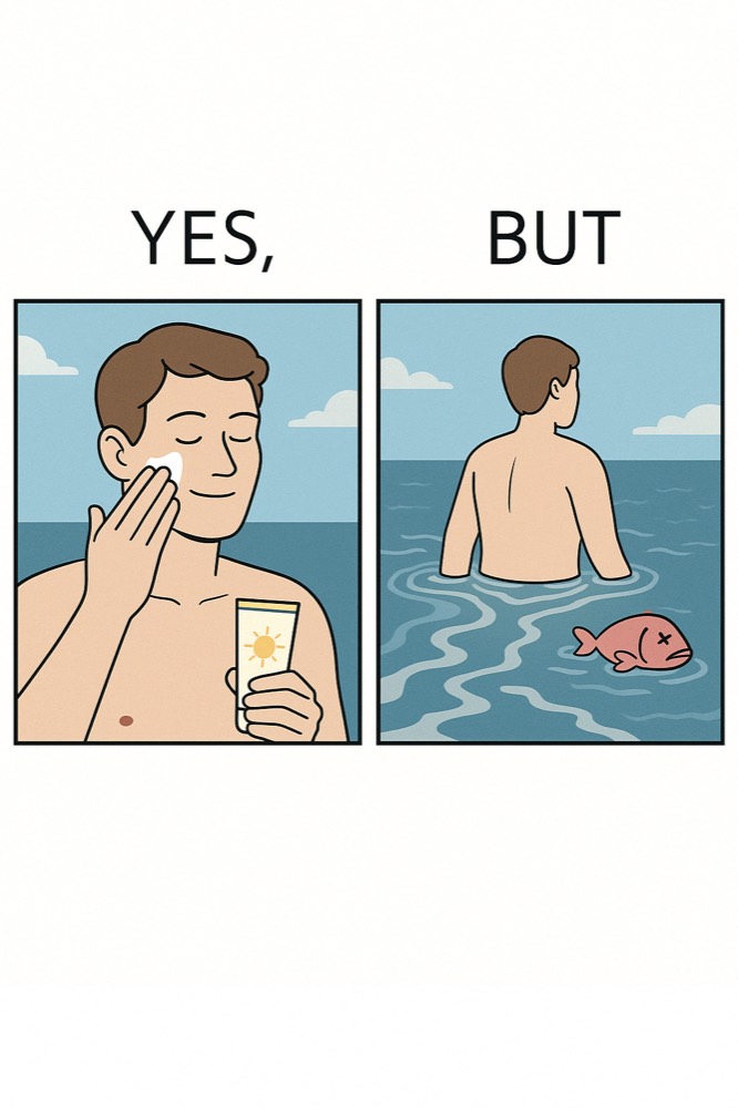 ta crème peut tuer les poissons 🐠