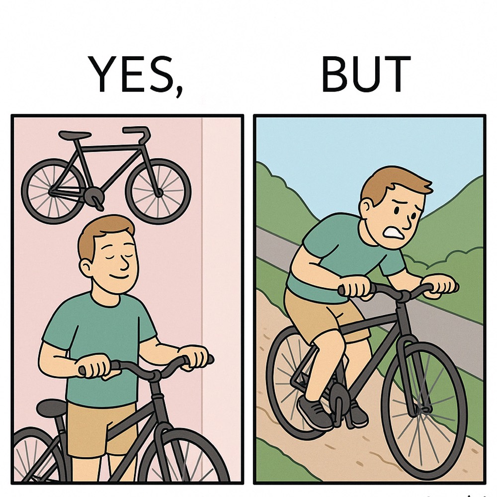 faut être cycliste pro (et inconscient) pour faire du vélo ici 😵‍💫