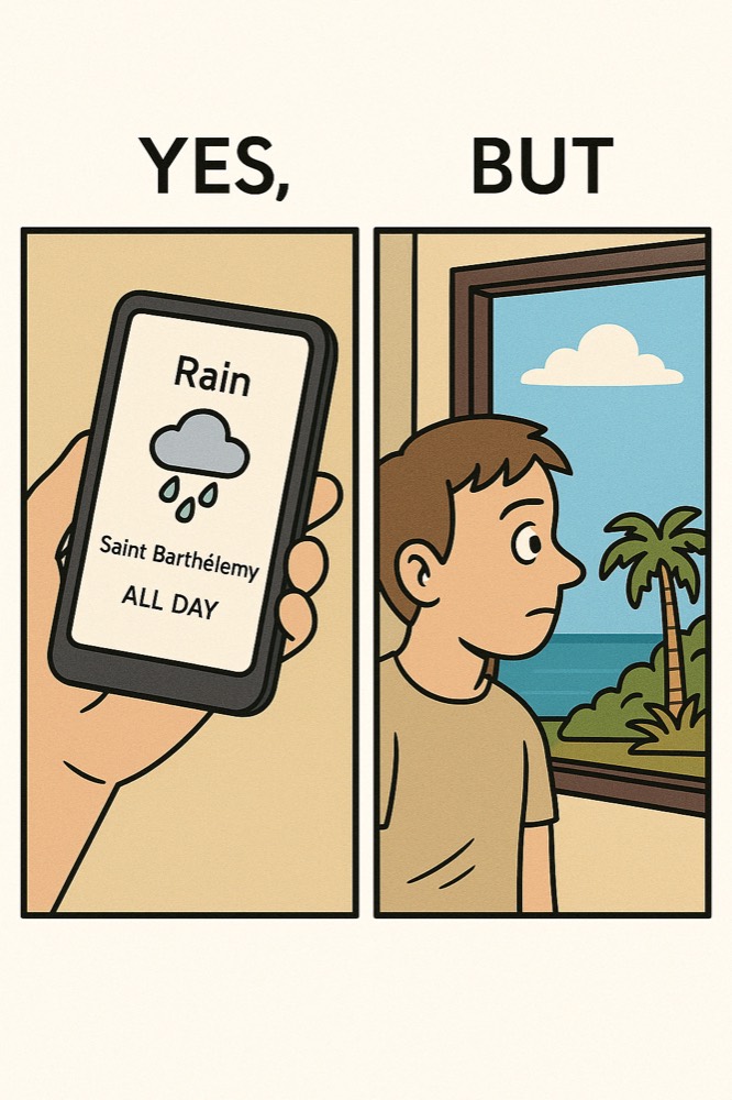 Titre accrocheur : Oui, la météo annonce de la pluie… mais ne la croyez pas trop vite !