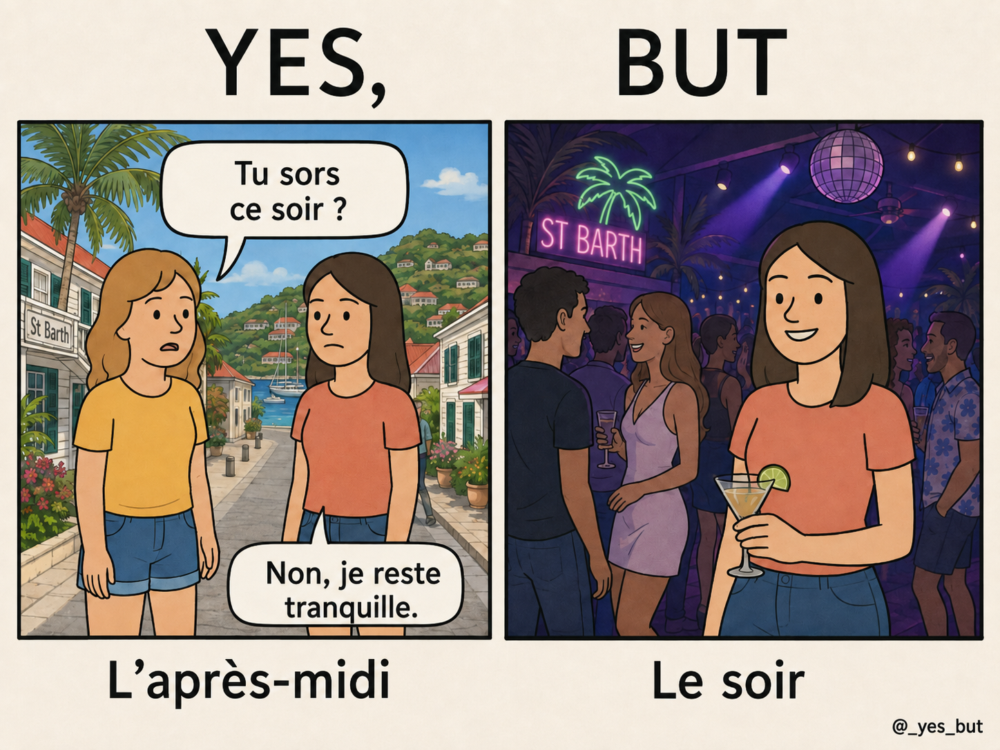 “Je sors pas ce soir”… jusqu’à ce que tu dises ça tous les soirs.